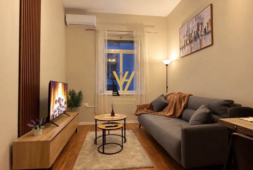 Apartament 1+1 me qera në Blloku, Tiranë, 50 m²