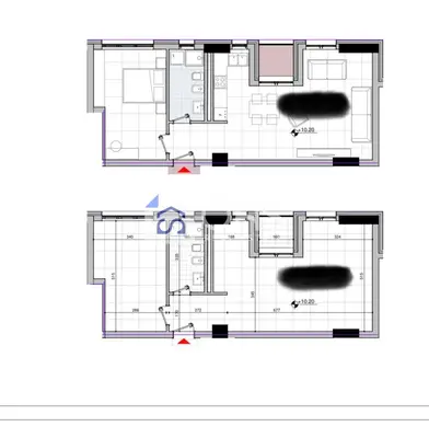 Apartament 1+1 në shitje në Bulevardi i Ri, Tiranë, 89 m². Foto 3 nga 3