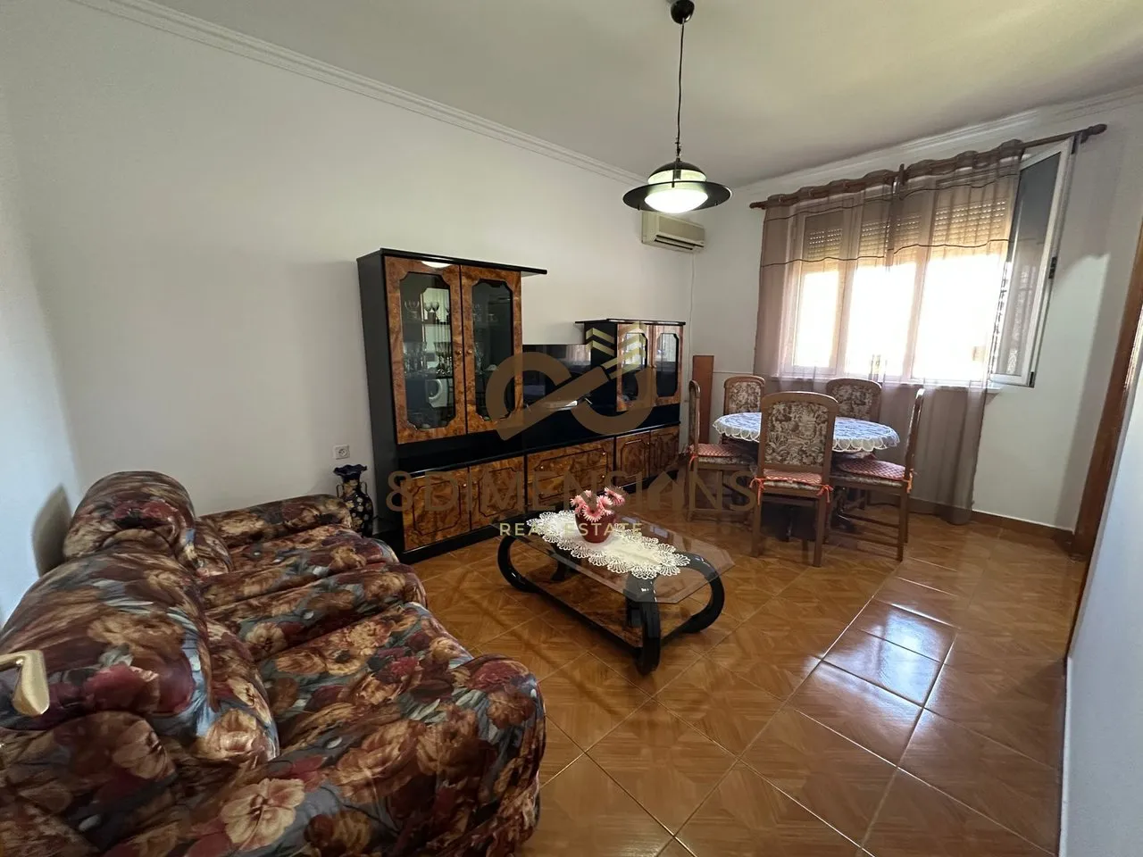 Apartament 2+1 me qera në 9 Katëshet, Tiranë, 78 m². Foto 1 nga 7