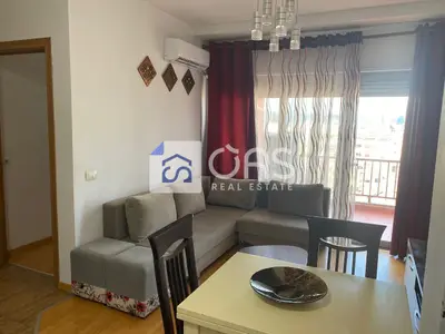 Apartament 1+1 me qera në Xhamlliku, Tiranë, 55 m². Foto 3 nga 9