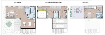 Villa in vendita a Farkë, Tirana, 244 m². Foto 2 di 2