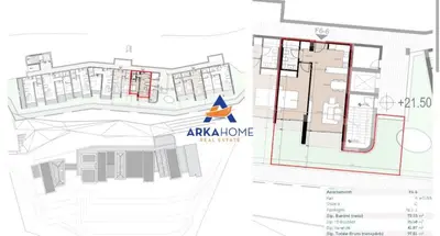 Appartamento 1+1 in vendita a Palasë, Himara, 97 m². Foto 4 di 4