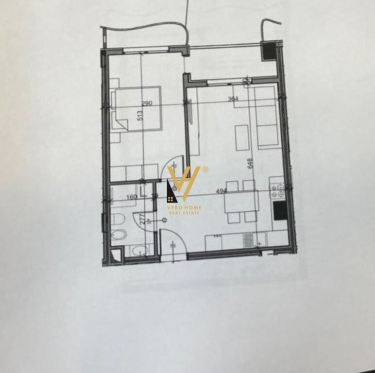 Apartament 1+1 në shitje në Paskuqan, Kamëz, 73 m². Foto 2 nga 3