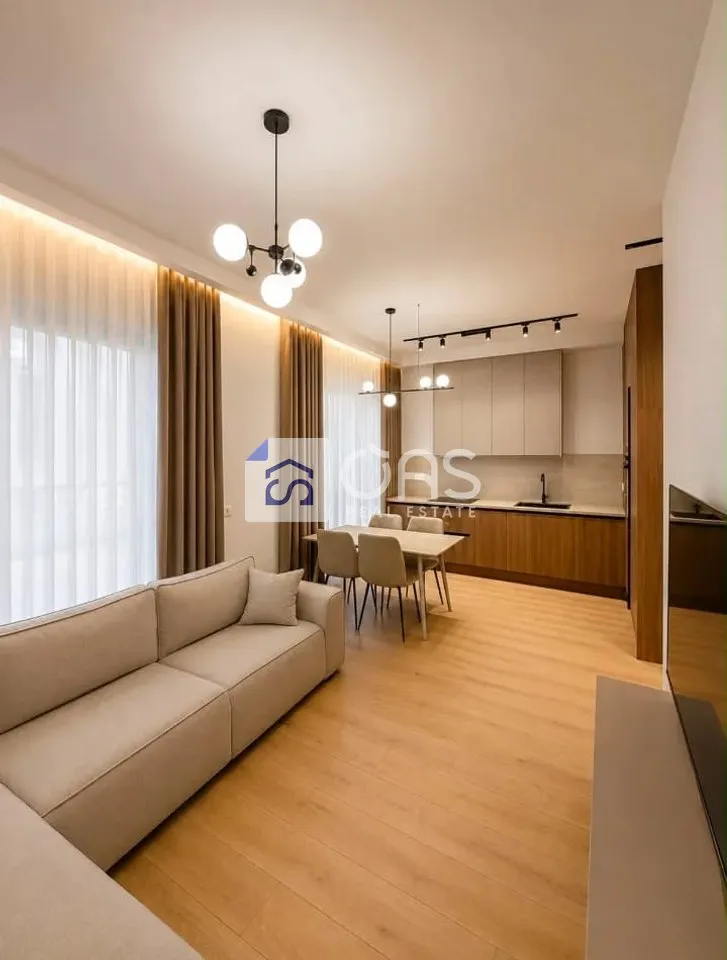 Apartament 1+1 me qera në Ali Dem, Tiranë, 65 m². Foto 1 nga 6