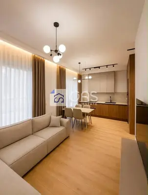Apartament 1+1 me qera në Ali Dem, Tiranë, 65 m². Foto 1 nga 6