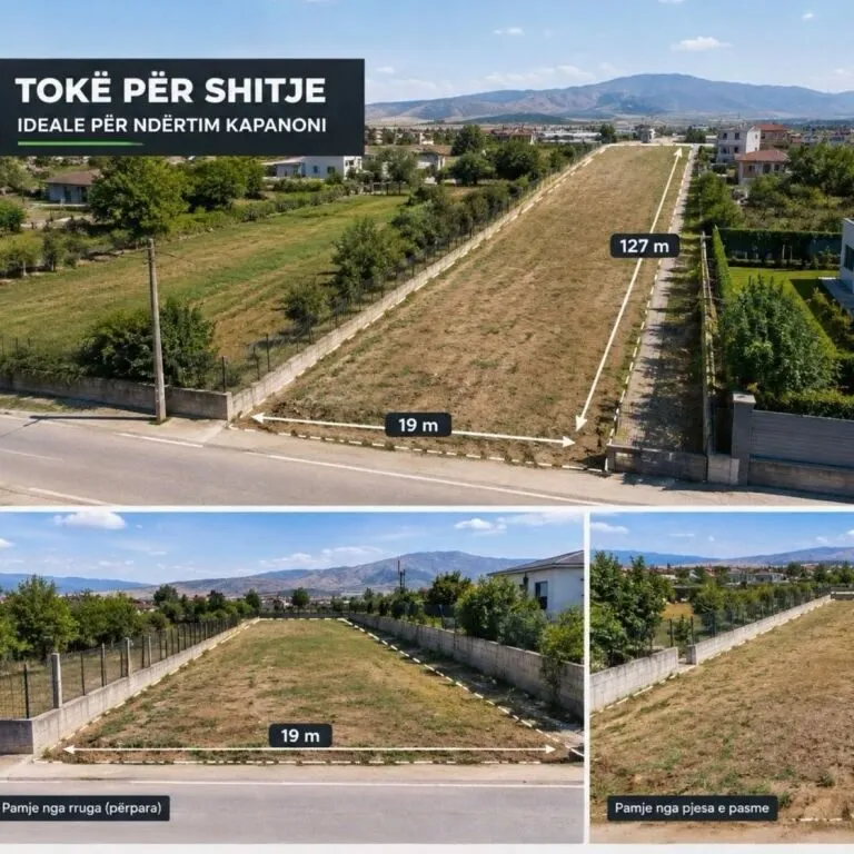 Land for sale in Autostrada Tirane - Durres, Tirana, 2,400 m². Photo 1 of 1