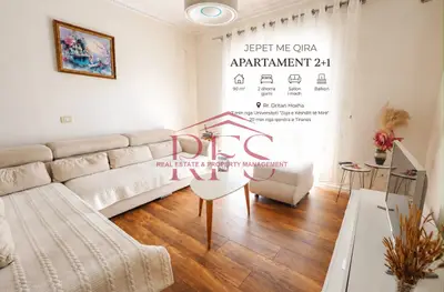 Apartment 2+1 for rent in Zogu i Zi, Tirana, 90 m². Photo 1 of 10