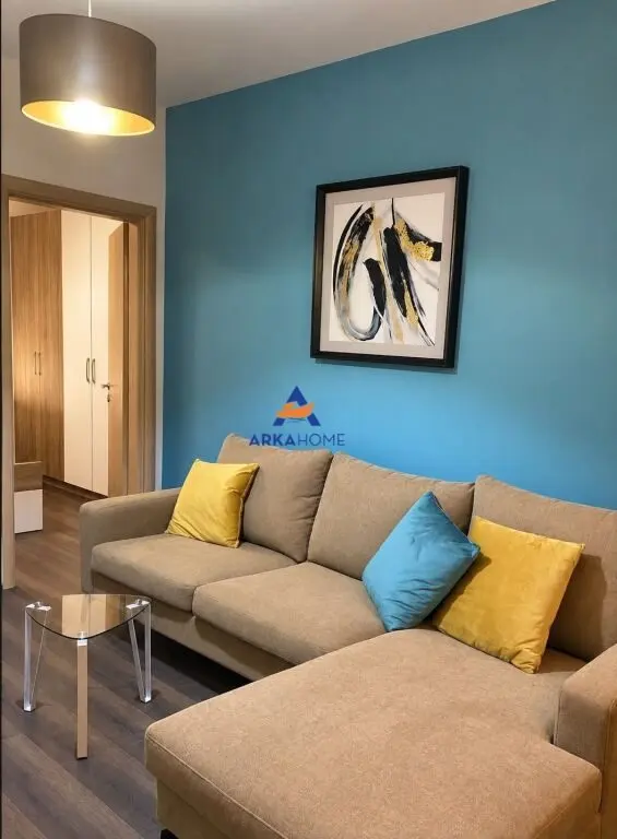 Apartament 1+1 me qera në Kompleksi Delijorgji, Tiranë, 60 m²