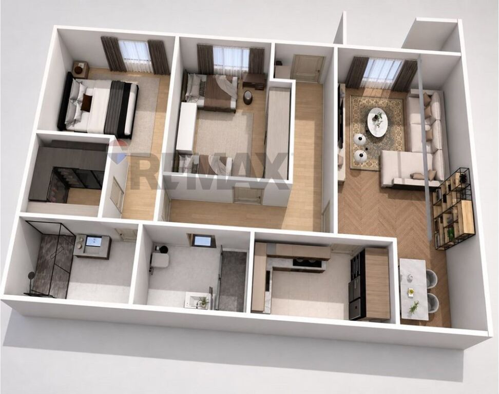 Apartament në shitje në Fshati SOS, Tiranë, 118 m². Foto 1 nga 3