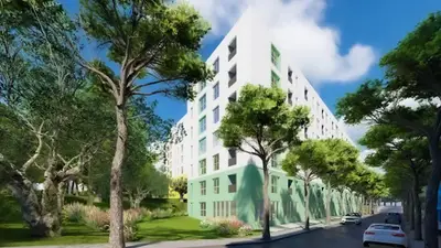 Apartament 2+1 në shitje në Ali Demi, Tiranë, 78 m². Foto 2 nga 6