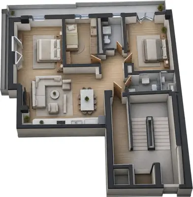 Apartament 2+1 në shitje në Currila, Durrës, 135 m². Foto 4 nga 4