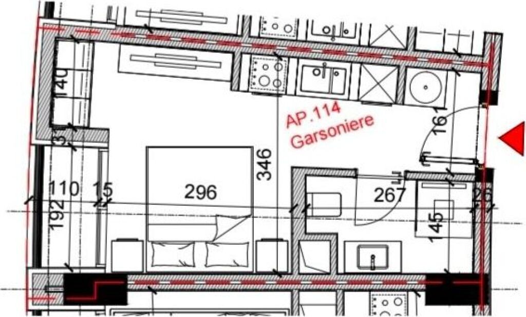 Monolocale in vendita a Rruga Bardhyl, Tirana, 33 m²