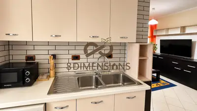 Apartament 1+1 me qera në Bulevardi i Ri, Tiranë, 53 m². Foto 3 nga 5