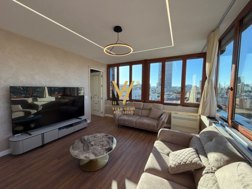 Penthouse 2+1 me qera në Shkolla e Baletit, Tiranë, 125 m². Foto 2 nga 3