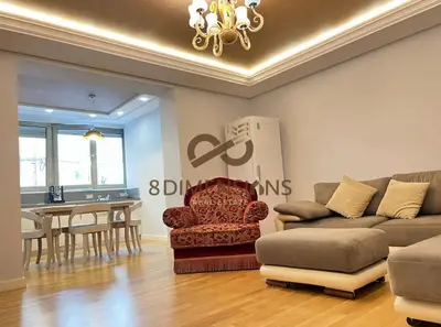 Apartament 2+1 me qera në Sheshi Skënderbej, Tiranë, 96 m². Foto 2 nga 12