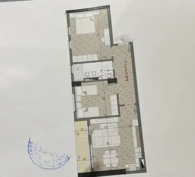 Apartament 2+1 në shitje në Univers City, Tiranë, 91 m². Foto 12 nga 12