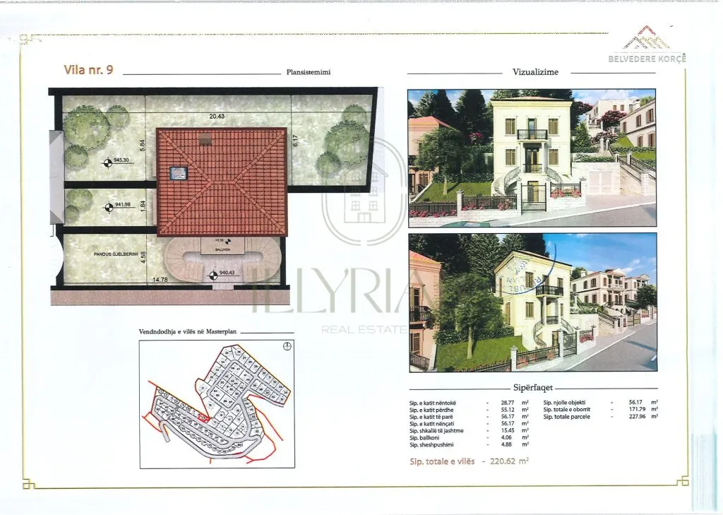Villa for sale in Mali i Thatë, Korçë, 227 m². Photo 1 of 6