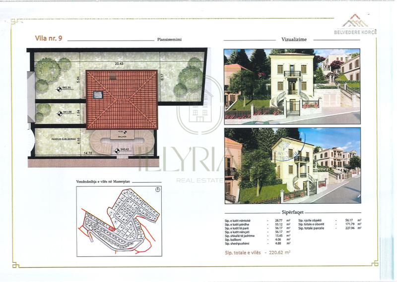Villa studio for sale in Mali i Thatë, Korçë, 227 m²