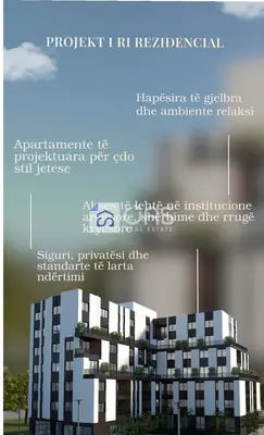 Apartament 1+1 në shitje në Paskuqan, Kamëz, 68 m². Foto 2 nga 5