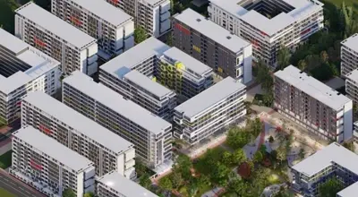 Apartament 2+1 në shitje në Univers City, Tiranë, 97 m². Foto 2 nga 3