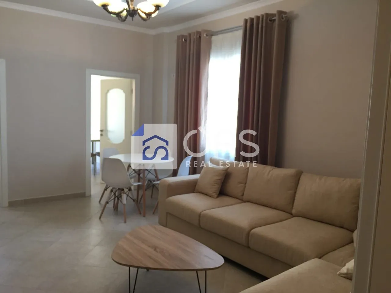 Apartament 1+1 me qera në Fresku, Tiranë, 67 m². Foto 1 nga 3