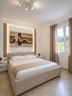 Apartament 2+1 me qera në Liqeni i Thatë, Tiranë, 90 m². Foto 2 nga 5