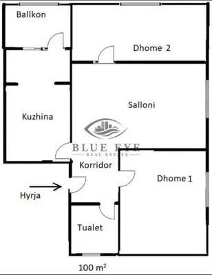 Apartament 3+1 në shitje në Spitali, Durrës, 98 m². Foto 11 nga 12