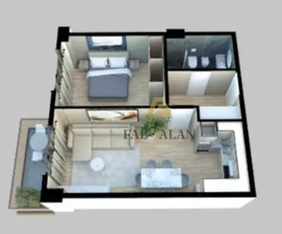 Apartament 1+1 në shitje në Qerret, Kavajë, 69 m². Foto 2 nga 3