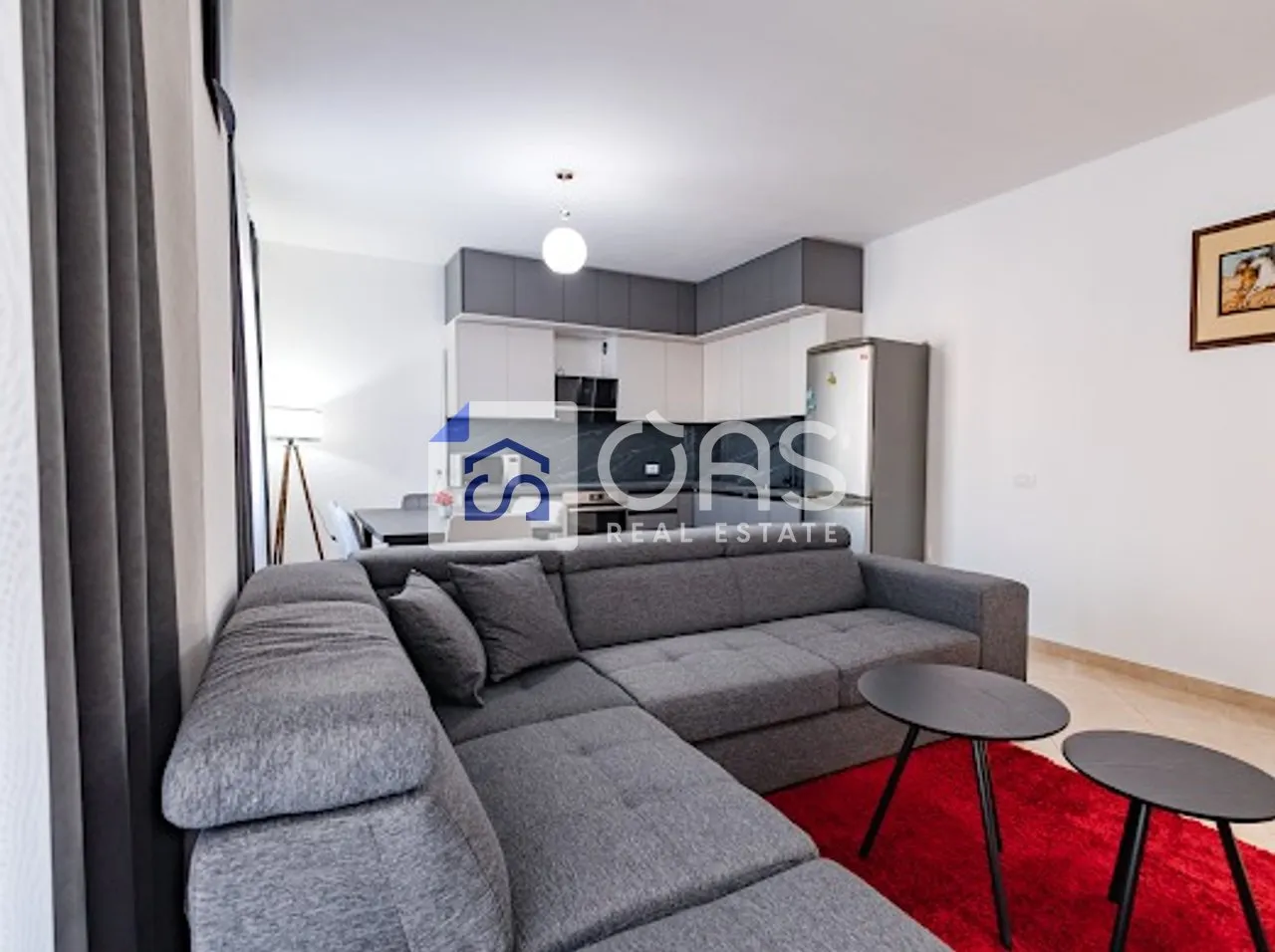 Apartament 2+1 me qera në Jordan Misja, Tiranë, 106 m². Foto 1 nga 5