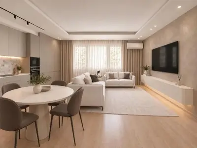 Appartamento 2+1 in affitto a Stadiumi Apartment, Tirana, 90 m². Foto 1 di 4
