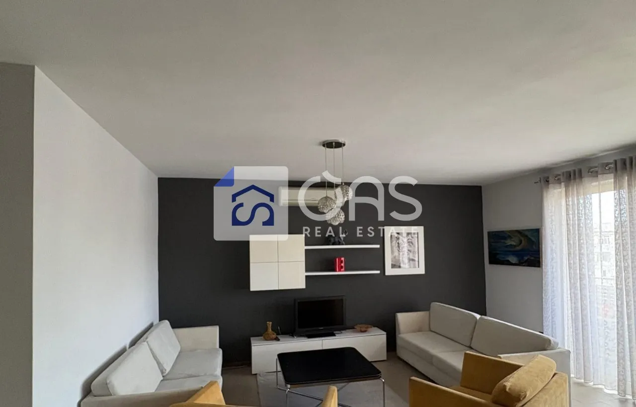 Apartament 2+1 me qera në Rruga e Elbasanit, Tiranë, 90 m². Foto 1 nga 5