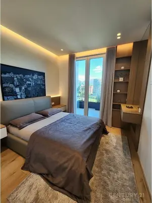 Apartament 1+1 me qera në Kompleksi Dinamo, Tiranë, 70 m². Foto 8 nga 12